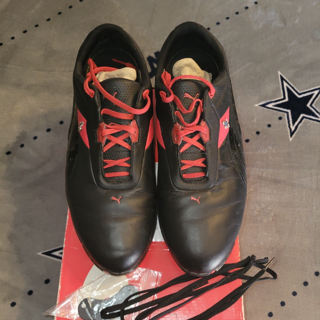 Rare Puma Ferrari Zero Limits Golf Shoes Size 9.5
